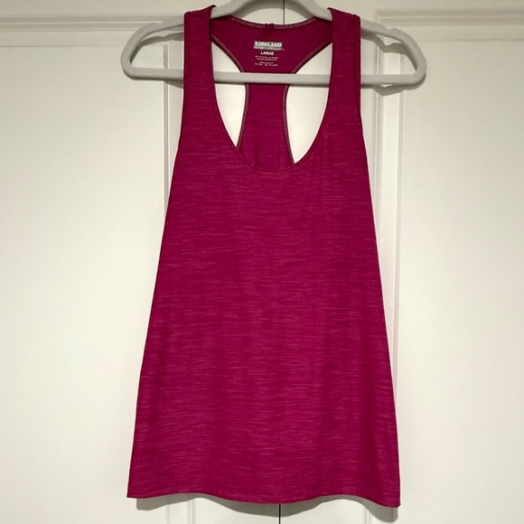 Kirkland Signature Tops - Kirkland Signature Racerback Tank Top - Fuchsia Pink